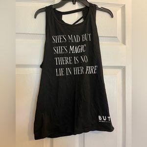 👚 BUTI workout Tank size S/M crisscross open back
